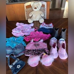 Build-A-Bear plush, clothing, shoes and accessories | 15 piece lot
